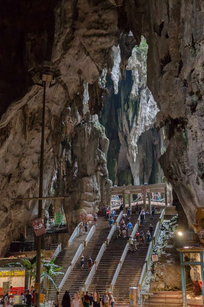 In den Batu Caves in Kuala Lumpur