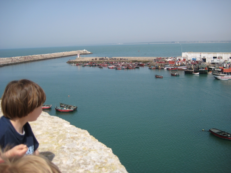 Hafenmauer in El-Jadida