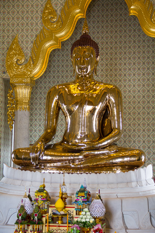 Chinatown und Wat Traimit, Bangkok