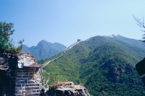 China, wilde Chinesische Mauer