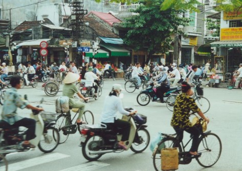 Hanoi - Straßenleben