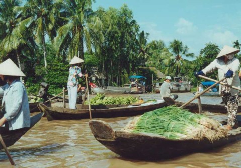 Mekong Delta - Floatingmarket