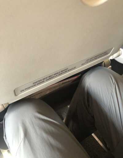 Montreal-Flugzeug-Sitzabstand